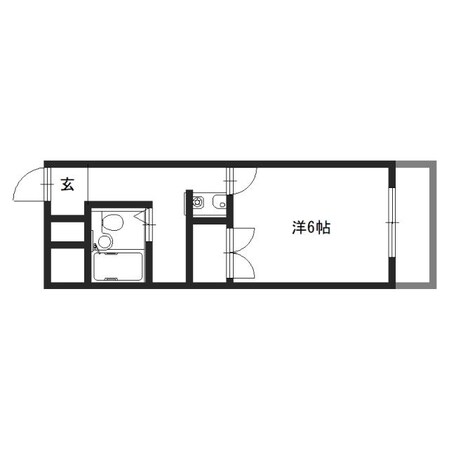 プロスパー神田町の物件間取画像